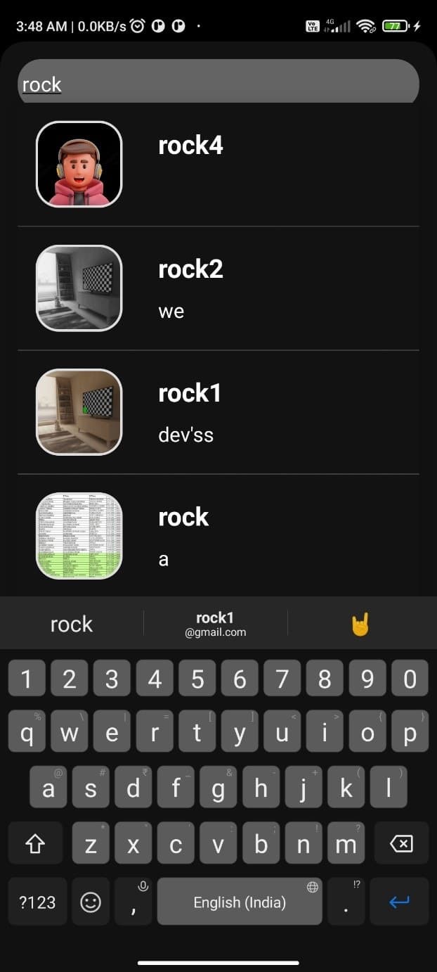 Search for people by username
