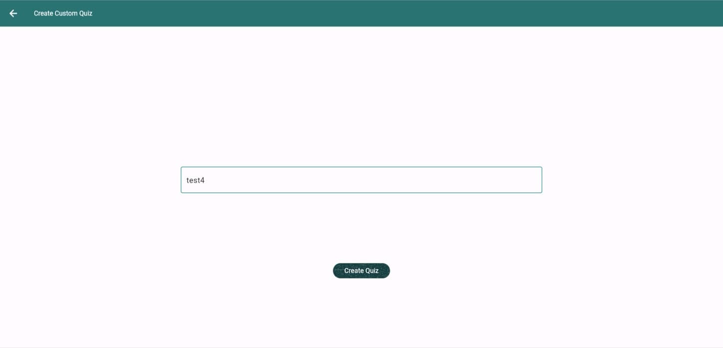 Name a custom quiz built from hand-picked questions